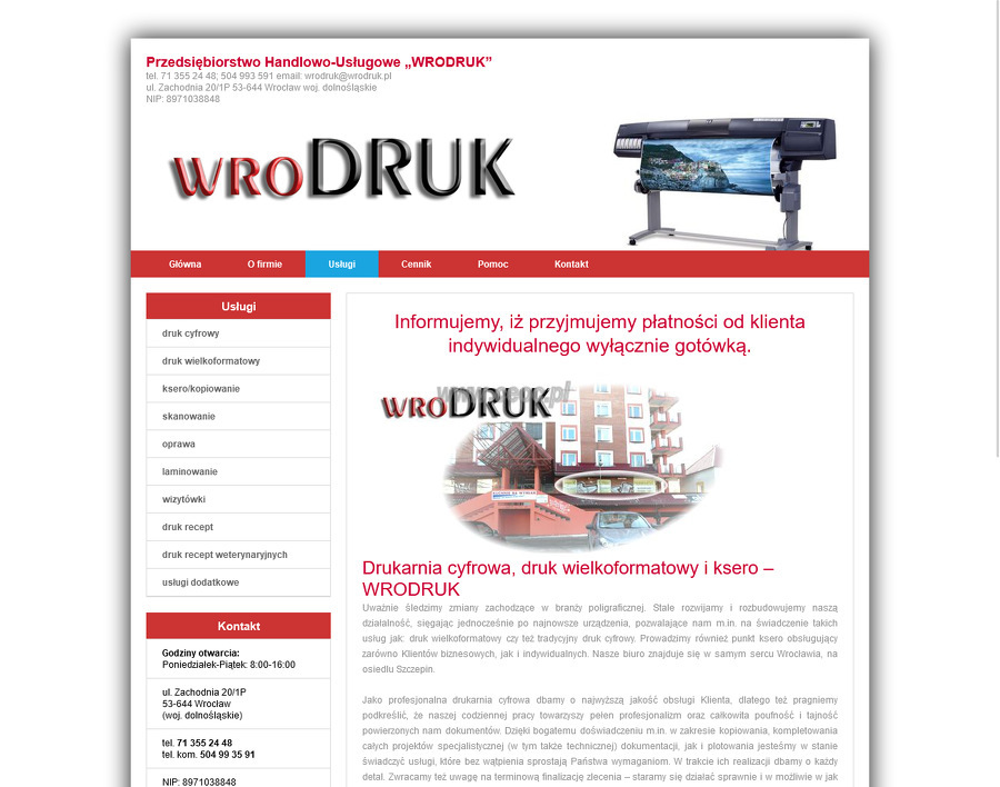 Przedsiębiorstwo Handlowo Usługowe WRODRUK