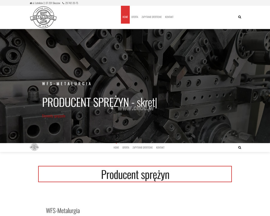 Wyszkowska Fabryka Sprężyn "METALURGIA" Sp. z o.o.