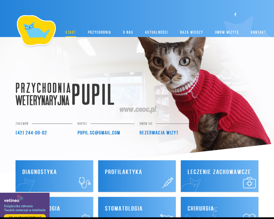 Przychodnia Weterynaryjna Pupil
