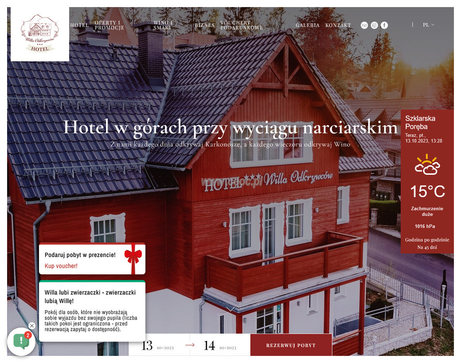 Hotel Willa Odkrywców